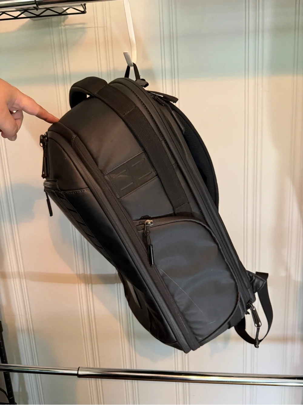 Black Camera Backpack with Padded Laptop Compartment - Nomatic x Peter McKinnon